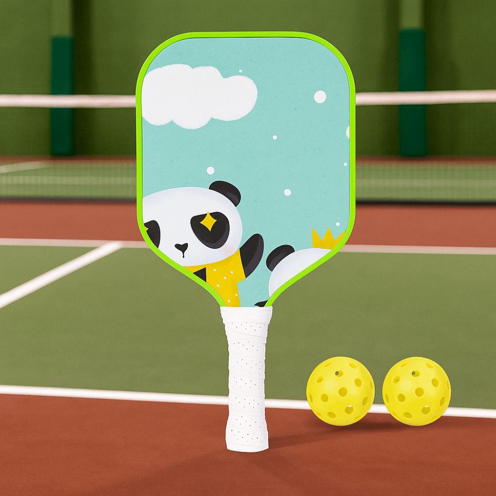 Lightweight Kid's Pickleball Set Colorful Children's Pickleball Rackets  Pickle Ball Equipment