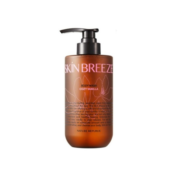 Nature Republic Skin Breeze Body Wash 500ml (7 Options)