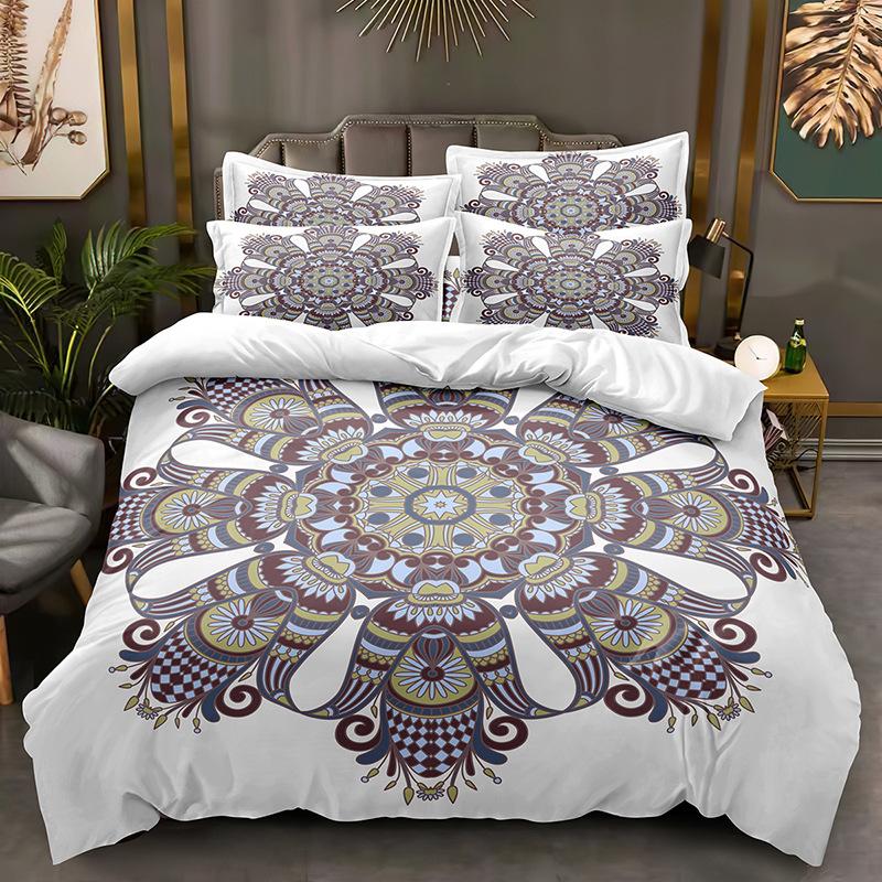 Fashion Technology Printing, 3D Digital Printing, Bedding, Duvet Covers, Pillowcases, Three-piece Sets
