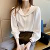 2024 Spring & Autumn Loose Sweet Style Age-Reducing Long Sleeve Top