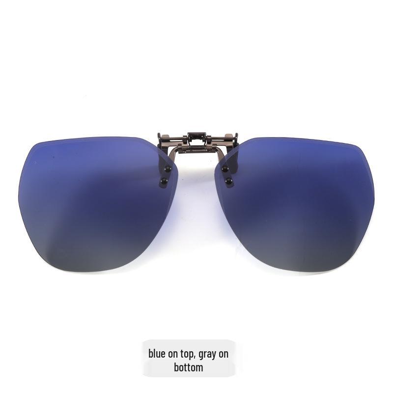 Ultralight Myopia Clip-On Sunglasses for Men & Women - Polarized Day & Night Driving.