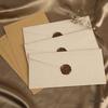 Romantic Linen Texture Love Letter Paper Set for Couples
