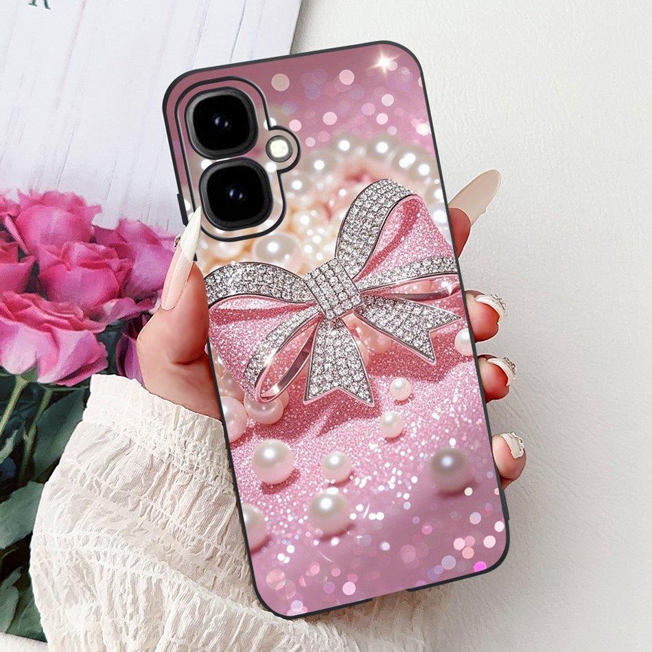 For Infinix Smart 10 2025 Elegant Floral Butterfly Phone Case For Infinix Smart10 Soft Silicone TPU Cases