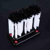 Black Cup Cleaning Brush Round Base Bottle Brush Kitchen Tools Glass Washer  Bar Counter