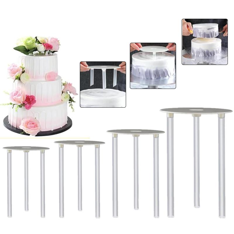 Multi-Layer Cake Support Frame Practical Stands Mold Round Dessert Support Spacer Piling Bracket Kitchen DIY Cake Decor Tool New