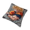 Custom Nordic Dragons Ball Goku Cushion Cover for Sofa Polyester Anime Manga Pillow Case