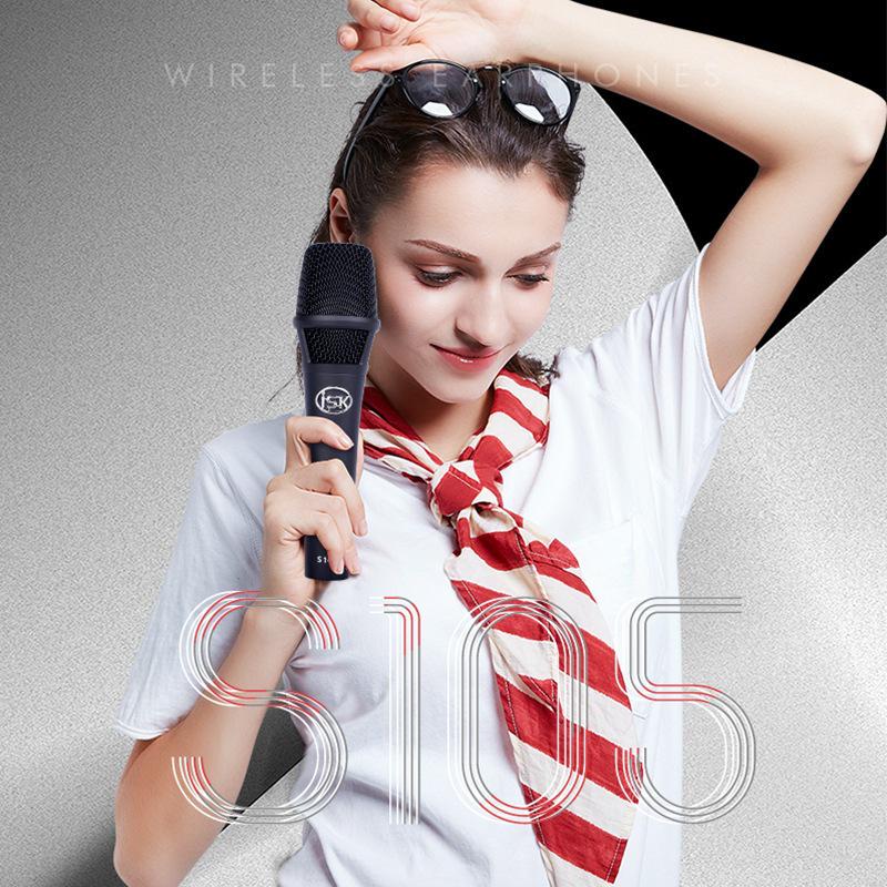 ISKS105 Handheld Condenser Microphone for Singing and Live Streaming - No Power Needed