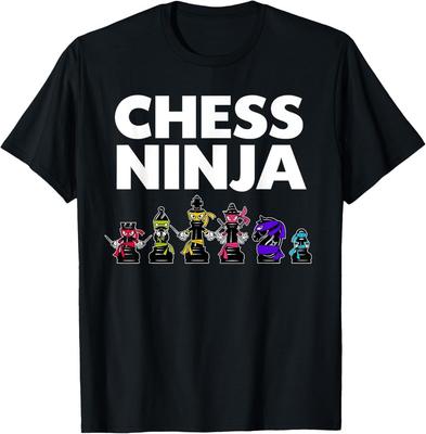 Fantastica Arte degli Scacchi Per Bambini Ragazzi Uomini Giocatore di Scacchi Amanti degli Scacchi Regalo T-Shirt Unisex