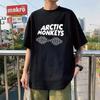 Arctic Monkeys Inspired T Shirt - Album List Doodle Print Vintage T-shirt Men Women Hip Hop Punk Short Sleeve Tshirts Streetwear