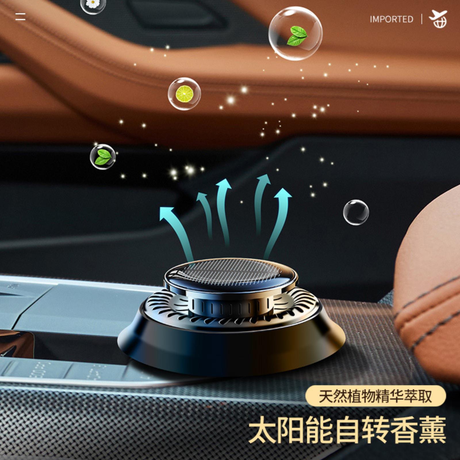 

Работающий на солнечной энергии Бесшумный Вращающийся Ароматерапевтический Автомобильный Универсальный Креативный Персонализированный Декор Украшения для Центральной Консоли Автомобиля 10 мл One Size