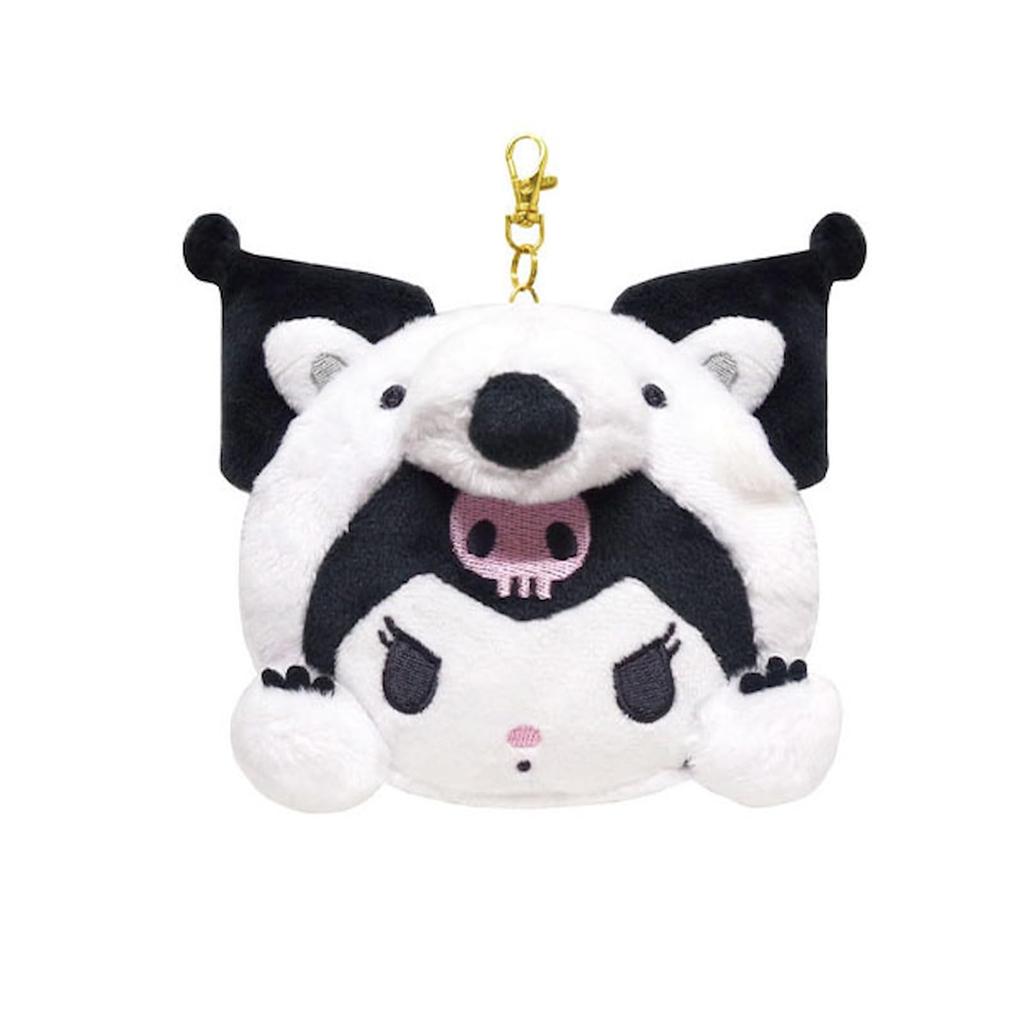 K Company Sanrio Characters Face Pass Case Kuromi (Banzai Series) (Anteater) SAB-PC-KU