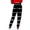 Women's Casual Fashion Home Christmas Print Plush Sweatpants