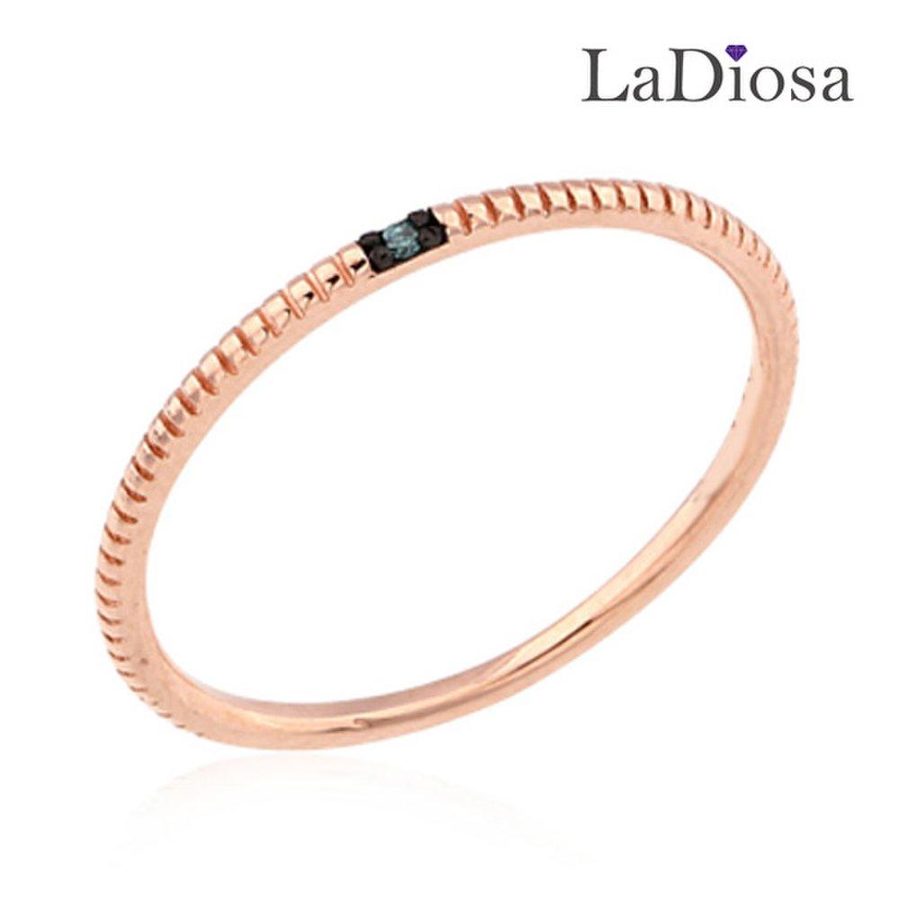 Ladiosa 14K Blue Diamond Ring Lk14Jj-6680R