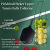 Large Capacity Tennis Balls Collector Ergonomic Handle Tennis Ball Hopper  Tennis Accessories