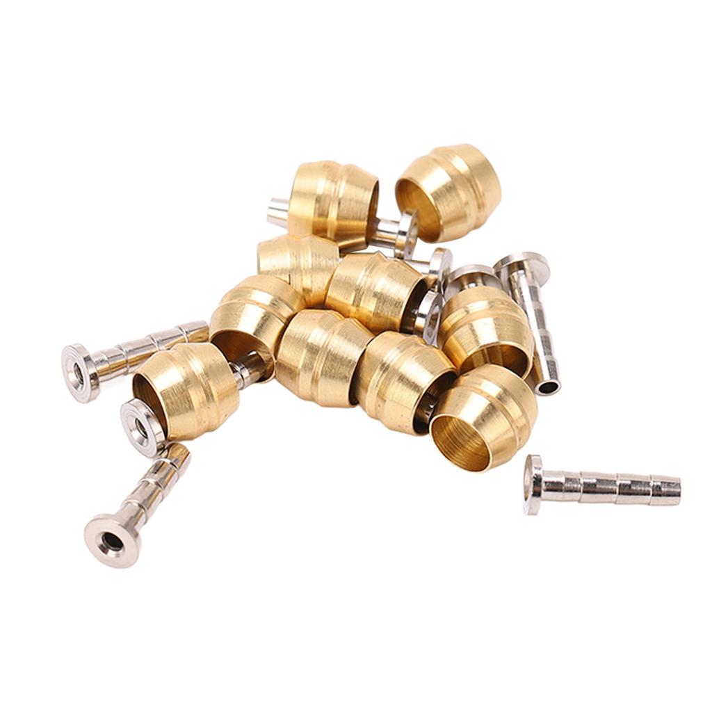 Stainless Steel Mountain Bike Oil Needle Olive Head BH90 Bicycle Brake Hose Hydraulic Disc Brake