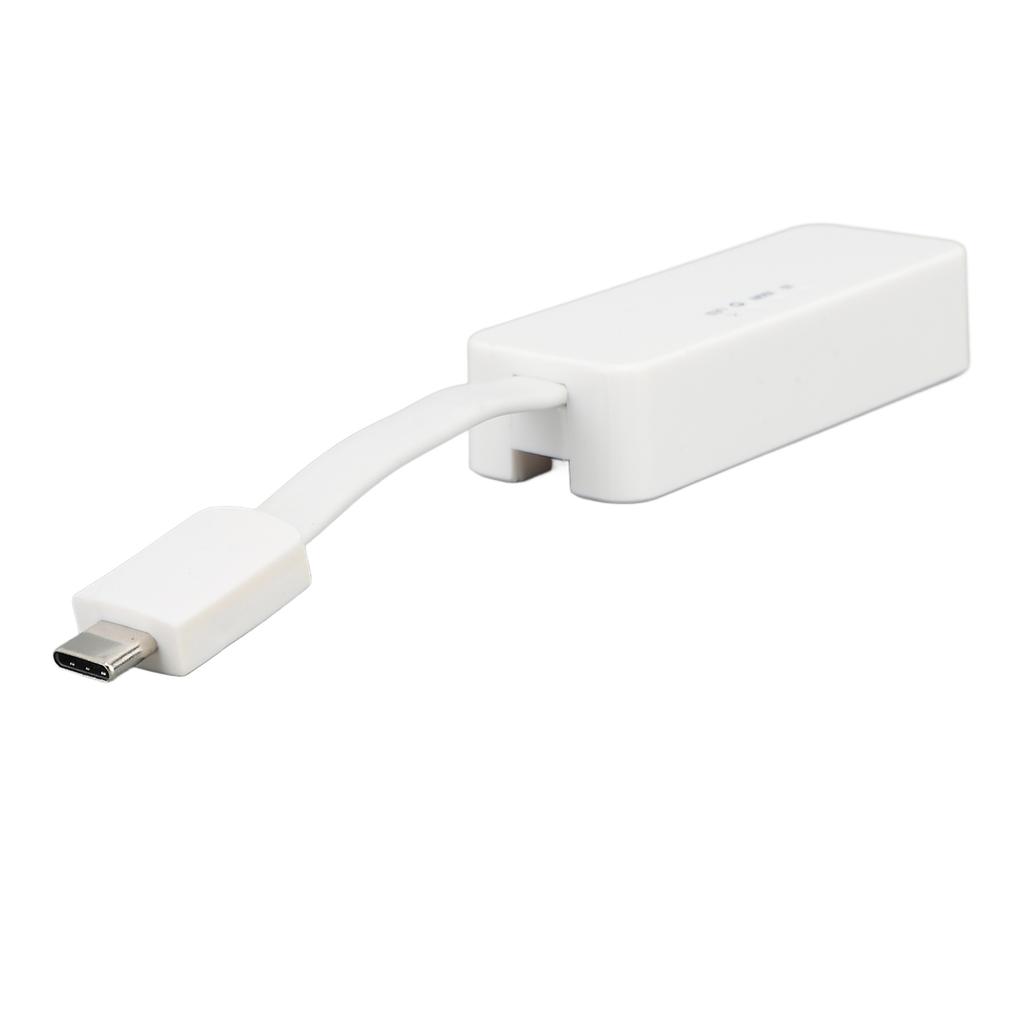 USB C To Ethernet Adapter Gigabit RJ45 To USB 3.0 Type C for Thunderbolt 3 Ethernet LAN Network Adapter Compatible for