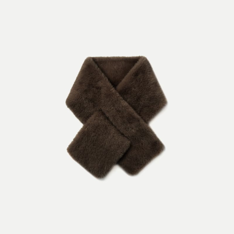 Your name Here Fake fur muffler (4COL) Y4A008