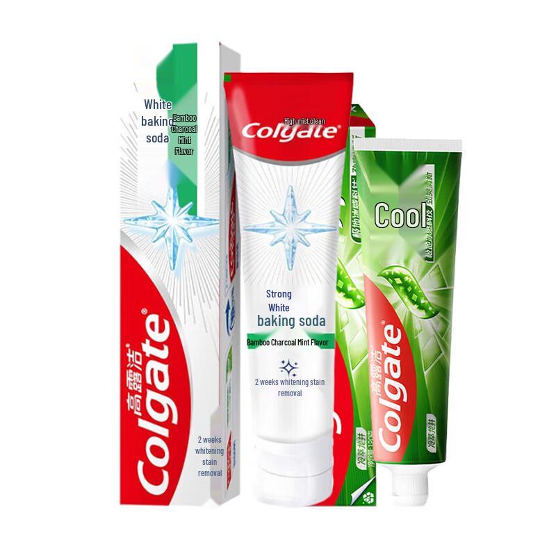 Colgate Whitening & Fresh Breath Toothpaste Combo