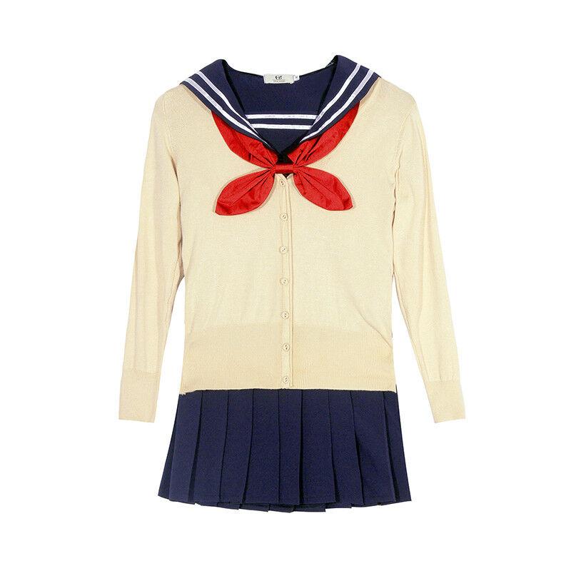 

Костюм Тоги Химико Jk Матросская школьная форма Косплей Костюм Набор Costume,L