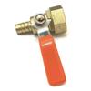 PLEAVIT Bamboo Hose End for Gas Ball Valve and Water Heater Installation