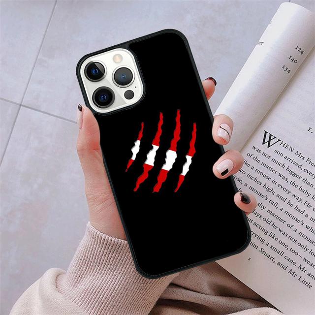 Scuba Diving Dive Flag phone Case Cover For iPhone 5 6 7 8 Plus X XR XS SE2020 Apple 11 12 13 mini Pro Max Galaxy Note10 S20 S21