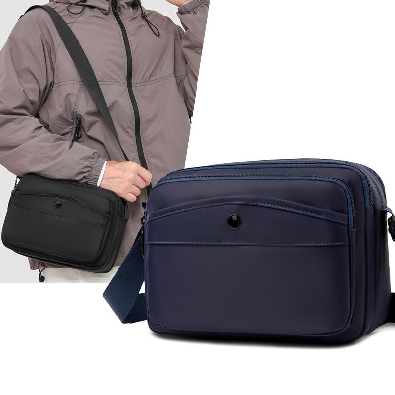 Men's Bag New Men's Shoulder Bag Casual Messenger Bag Simple Fashion Trend Handbag Business Bag