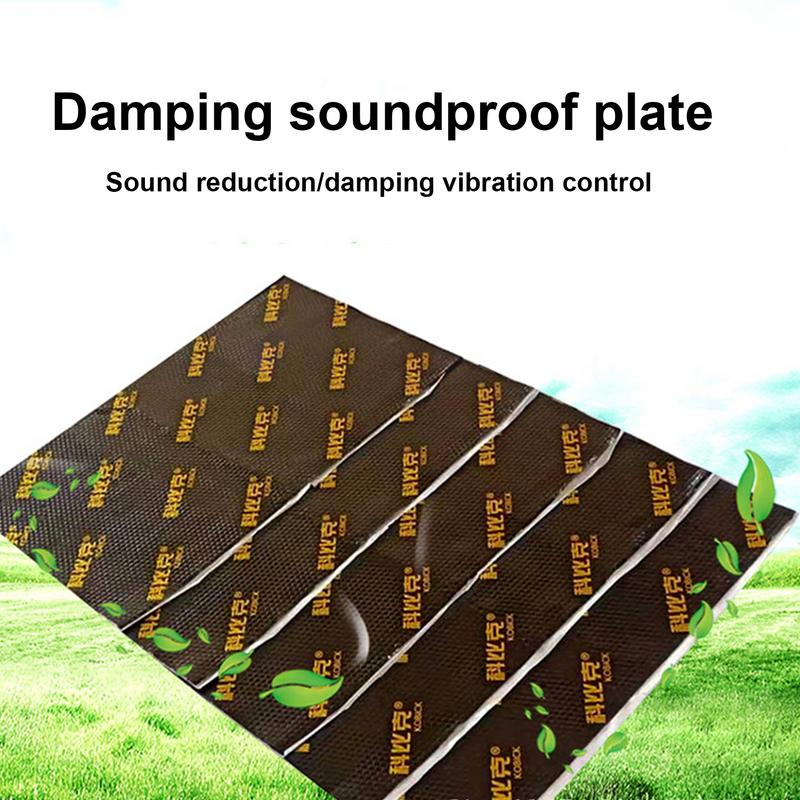 Sound Dampening Material For Cars Vibration Dampening Material Back Adhesive Sound Damping Sheet For Garage Door Trunk Hood