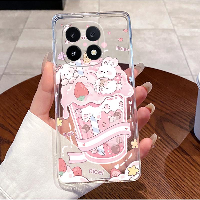 For Vivo iQOO 15 Casing Clear Luxury Cute Love Rabbit Funny Pattern Slim Soft TPU Silicone Phone Case For Vivo iQOO15 Back Cover
