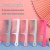 Wide Tooth Plastic Hair Comb - No Tangles, Easy To Use for Long Hair