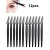 12pcs Women Eyebrow Razor, Face & Body Hair Trimmer, Shaver, Eyebrow Remover With Cover, Small Grooming Tool Set