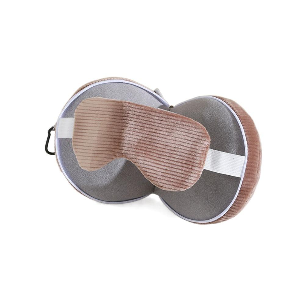 with Storage Hook Neck Headrest Soft Travel Folding Pillow Simple U-shaped Pillow  Kids  Adults