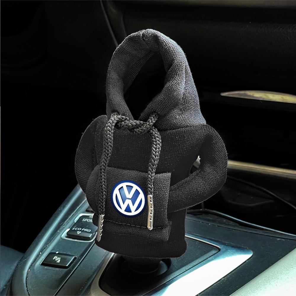 T27Car Hoodie Change Speed Lever Sweatshirt Handle Gear Shift Knob Cover For Volkswagen GTI Golf Polo Tiguan Passat Touareg Magotan