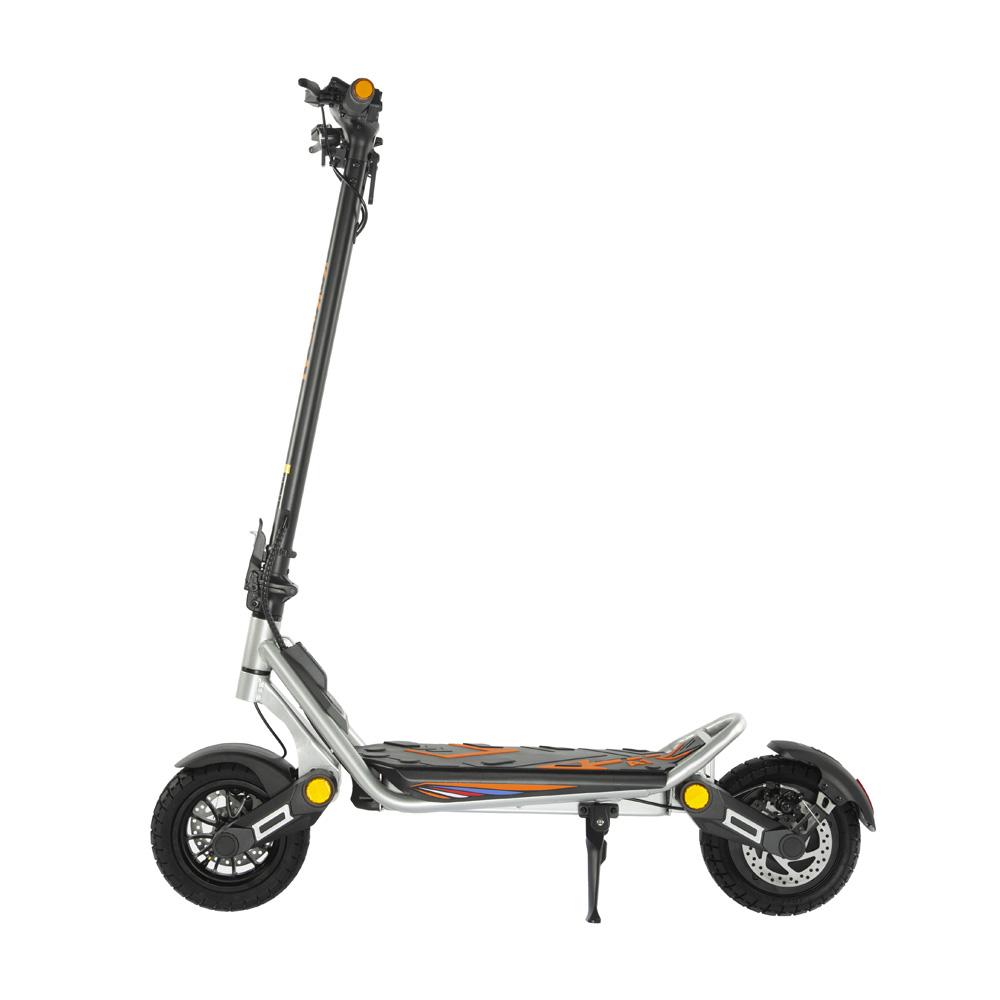Kukirin A1 Městská E-koloběžka pro dojíždění, 800W, 48V 13Ah, 45km/h, Dvojitá kotoučová brzda, 10" Bezdušová pneumatika, LCD displej, LED světlomet, Rychloskládací zařízení