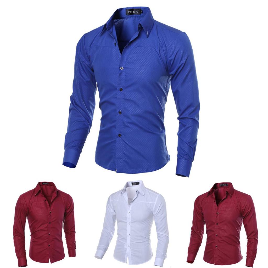 Premium Quality Soft Men Shirt With Long Sleeves And Timeless Solid Color