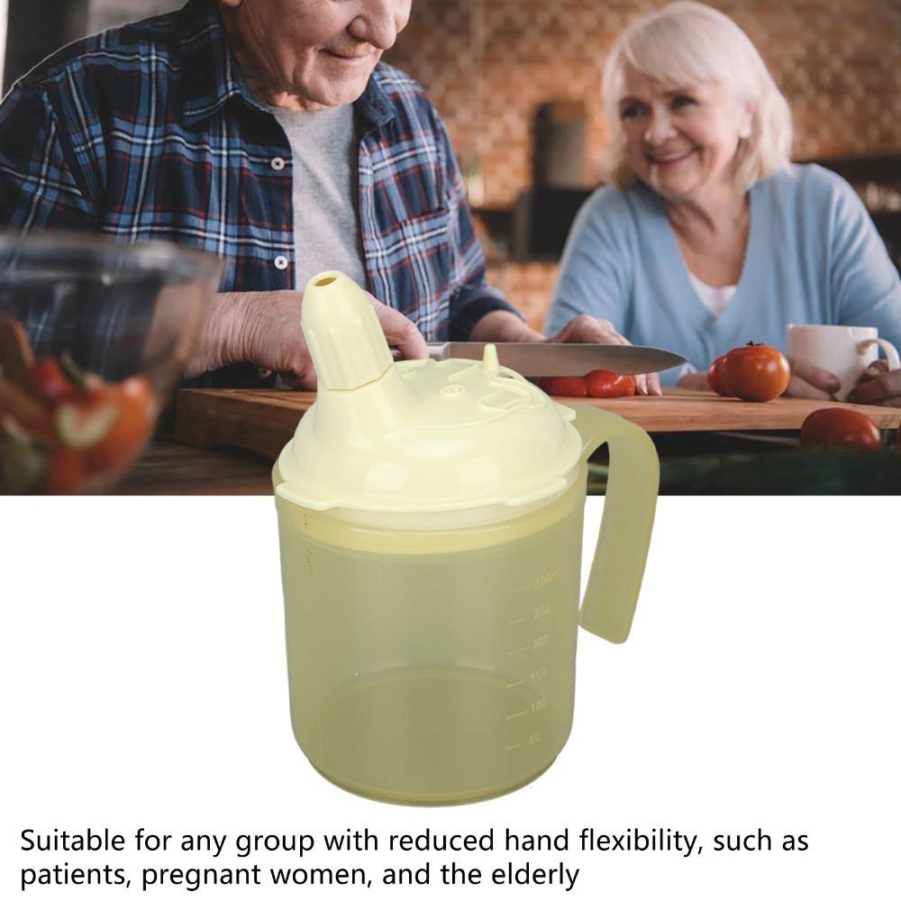 Control Nozzle Drop Resistant Mug Thickened Shatterproof Sippy Cup Weak Swallowing Crowd