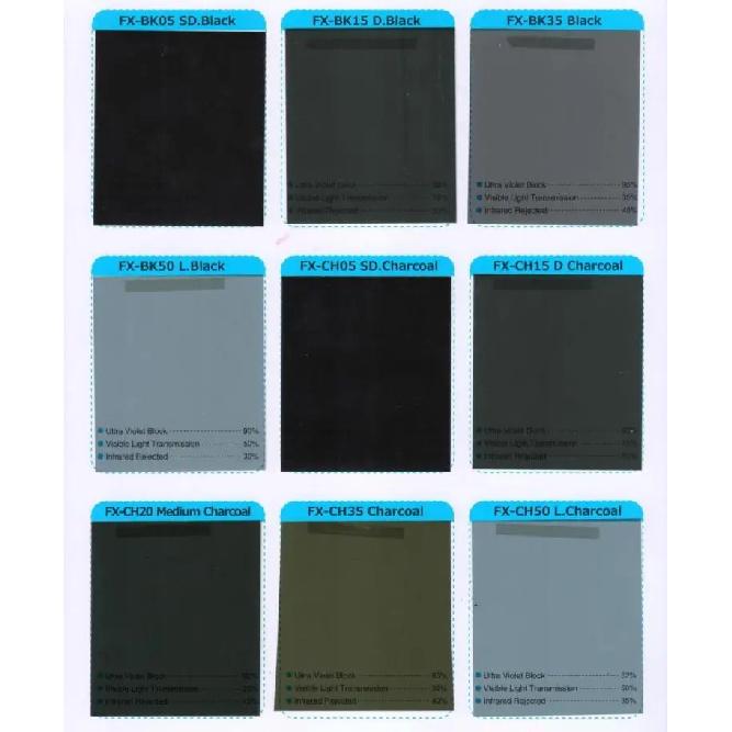 50cmX200cm Anti Scratch Adhesive Polarizer Film VLT35% Black Metallized Car Window Tint Film