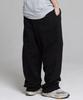 CREAM SODA LAB Authentic Logo Carpenter Bermuda Sweat Wide Pants Black