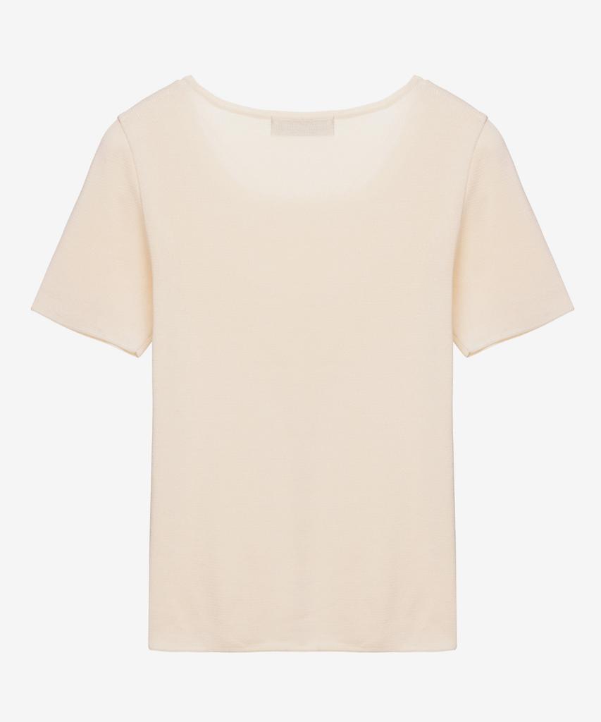 Mind Bridge Woman [W] Square Neck Slim Fit Knit - 2 Colors Mykt3204