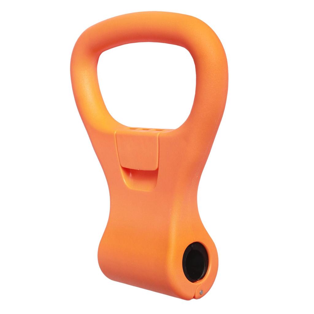 Comfortable Kettlebell Grip, Adjustable Clamps Handle Dumbbells to Kettlebells Conversion Travel