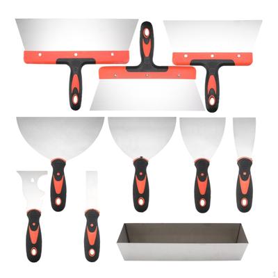 10x Drywall -Kit Finishing Trowel Ergonomic Handle Premium Putty Mud At The End of