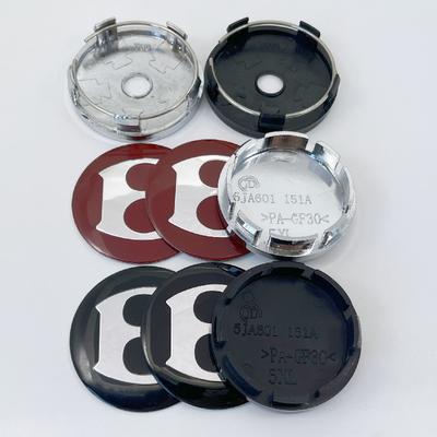 4pcs 3D 56mm 60mm 65mm 68mm Car Logo Wheel Center Hub Cap Rim Badge Covers Refit Emblem Decoration Sticker Auto Accessories BL
