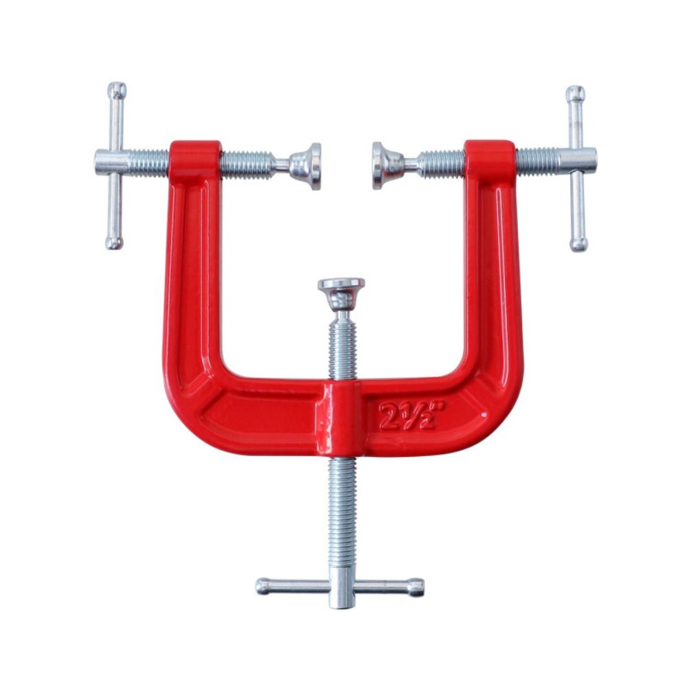 

Prevents Deformation G-Clamp Woodworking Clamp Adjustable Fixing Clip 3 Way Edge Clamp Welding