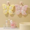 Cute Flower Handkerchief Hanging Style Quick Drying Household Thick Towel for Children's Kitchen Hand Towel Hanging Style Cute