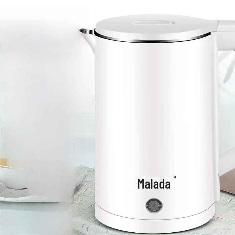 غلاية كهربائية وانليدا بطبقتين من الفولاذ المقاوم للصدأ مع إيقاف تشغيل تلقائي