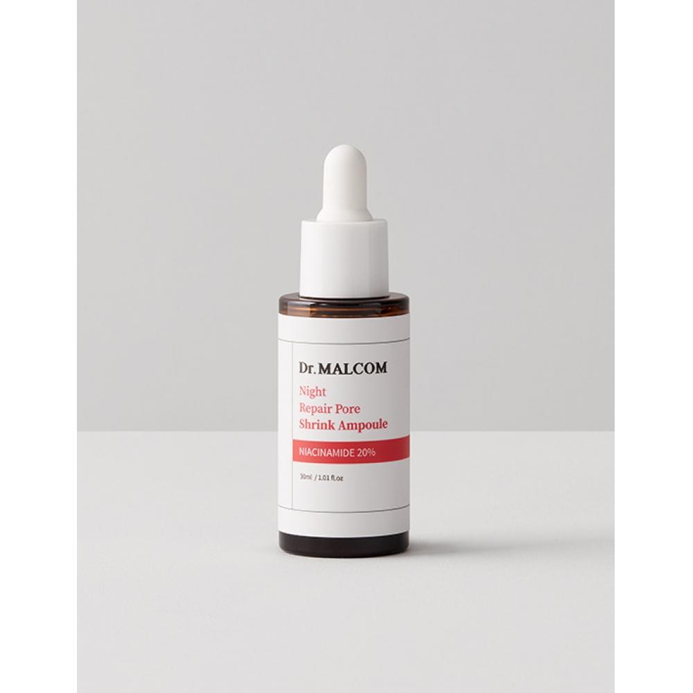 Malcolm Dr. Malcolm Niacinamide 20  + Whitening Function  Pore Sebum Pigmentation Prevention Ampoule  Vegan Certified