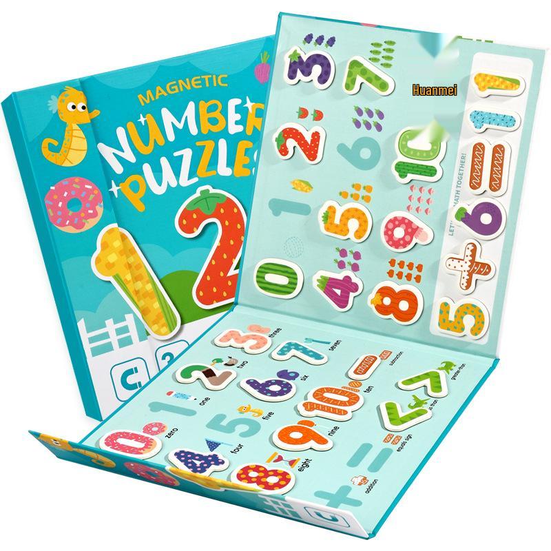 26 English Letter Magnetic Cards - Educational Puzzle Toy for Kids
