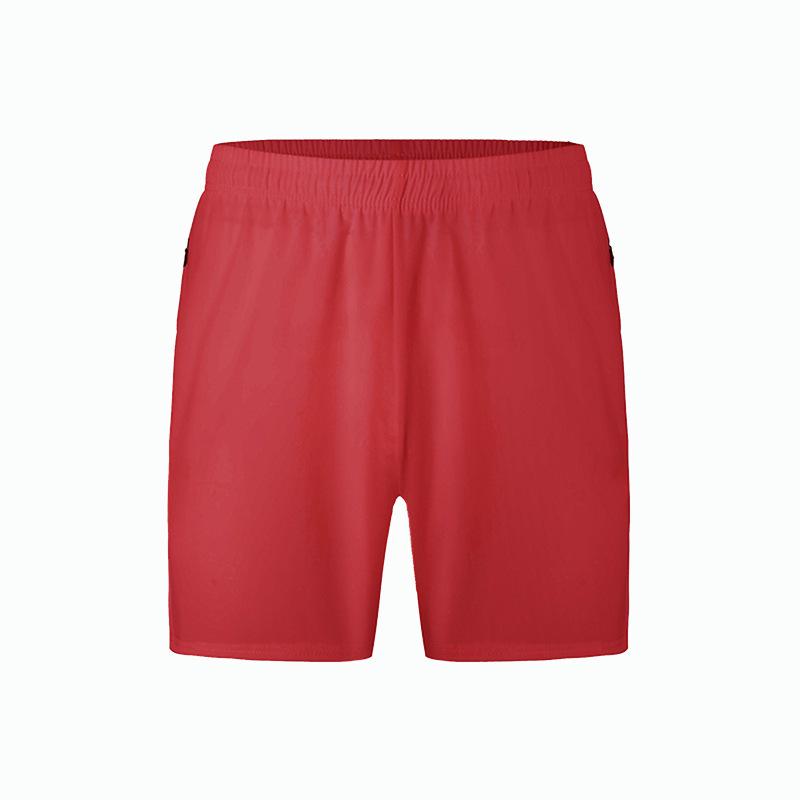 Men's Quick-Dry Sports Shorts with Invisible Zipper Pockets for Track and Field