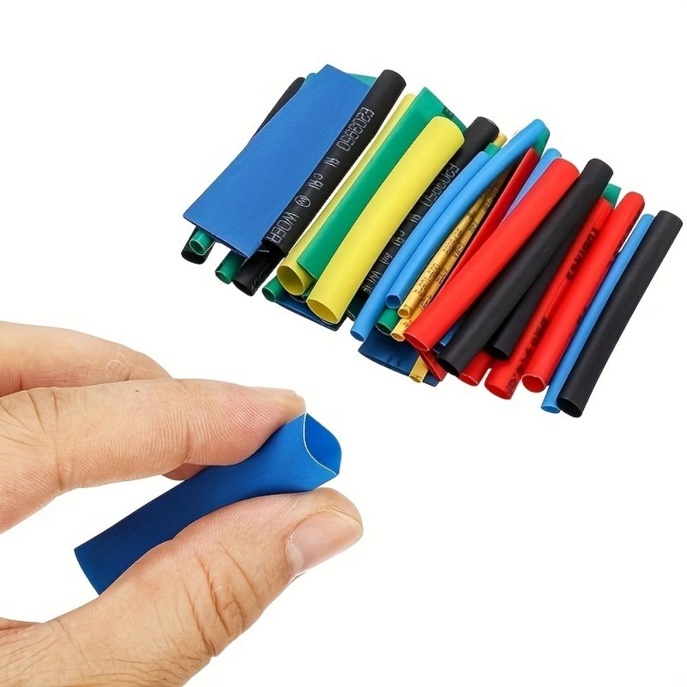 580pcs Heat Shrink Tube Kit Thermoresistant Tubing Heat Shrink Wire Wrapping Electrical Connection Cable Insulation Sleeved Protecter