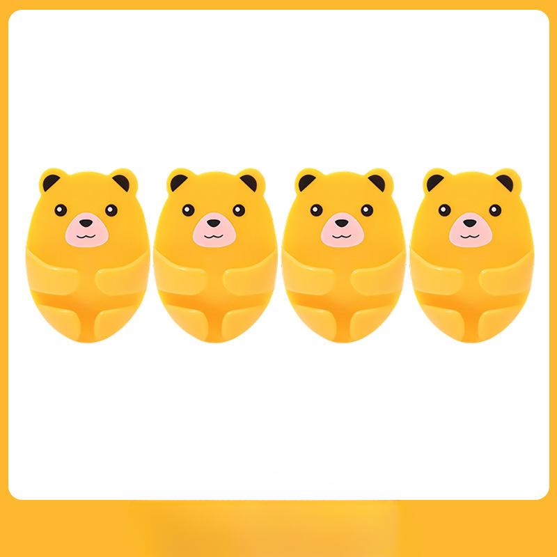 Plug Hook Adhesive Hook, Strong Adhesive No Need for Drilling Kitchen Wall Socket Storage and Fixing Device