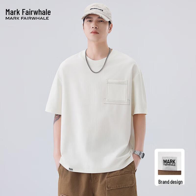 Мужская летняя футболка с коротким рукавом Mark Fairwhale из ледяного шелка 2XL